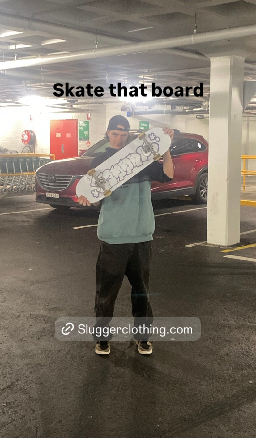 Slugger Skateboard Deck