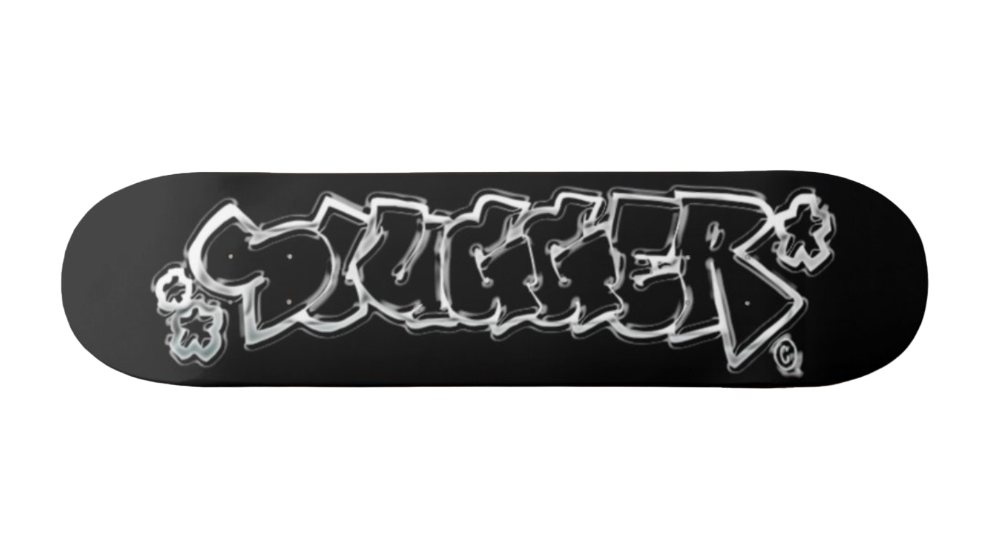 'Metallic' Slugger Skate Deck